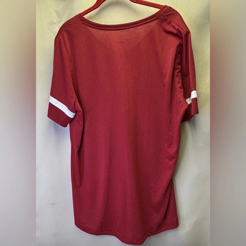 Iowa State University Cyclones Women’s Red Dri-Fit Nike Shirt Size XXL